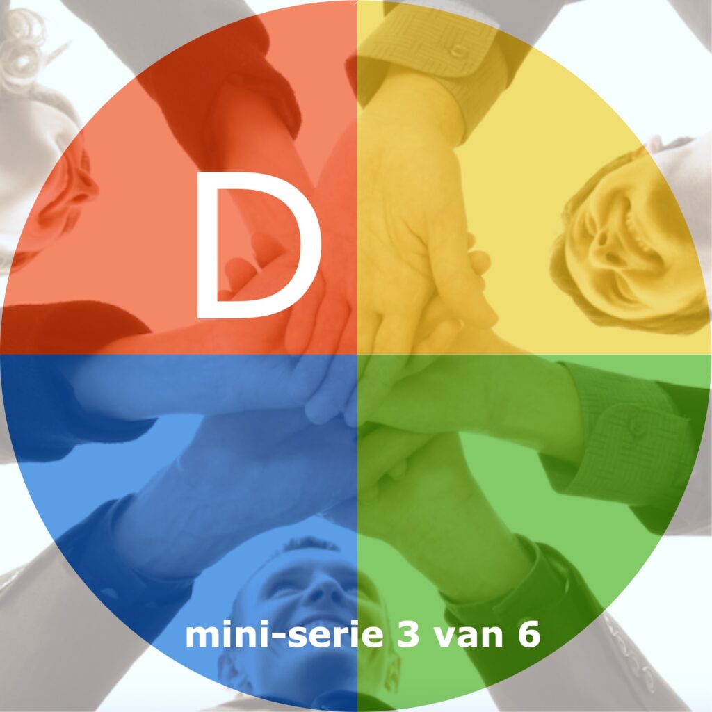 Communicatie met de rode DISC-stijl